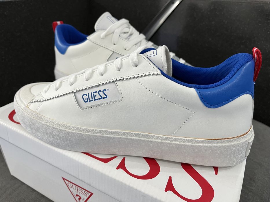 GUESS nowe skórzane trampki 44