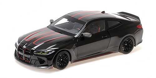 BMW M4 CSL 2023 Black Minichamps 1:18