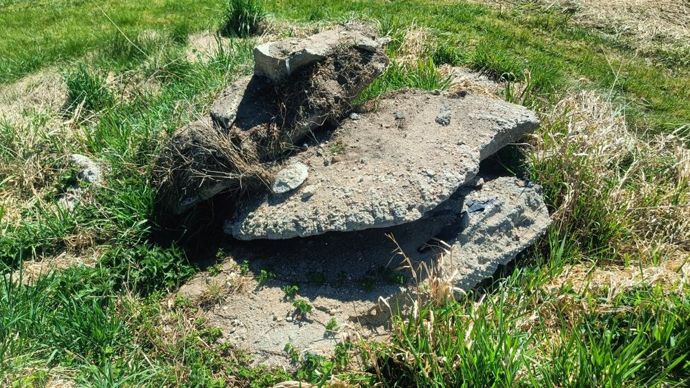 Gruz budowlany, beton, oddam