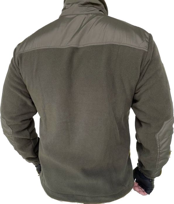 Фліска 330г/м олива(хакі), флісова кофта, флиска, флисовая хаки