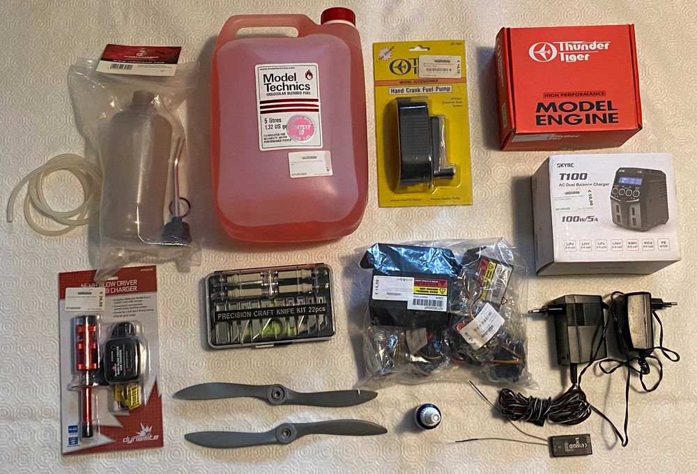 Kit completo de aeromodelismo para montar - Kyosho Calmato α 40