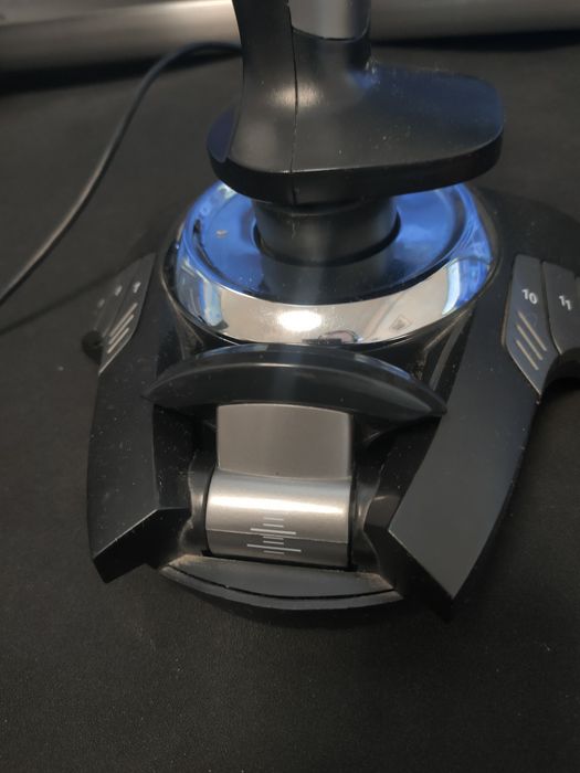 Joystick PC com eixo de velocidade Simulador de voo