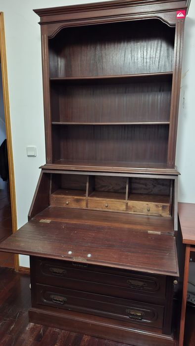 Conjunto Mobília Madeira Maciça