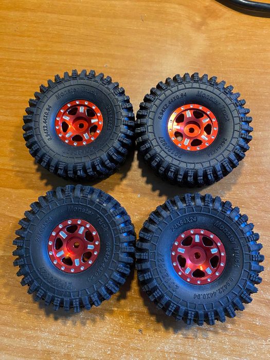 RC Koła do modelu TRX4M, SCX24, MN, WPL
