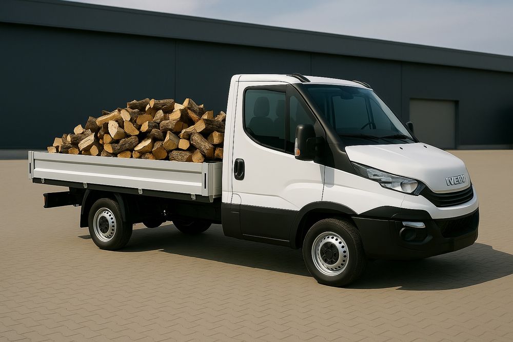 Suche sezonowane drewo liściaste opałowe – wilgotność 15–23%