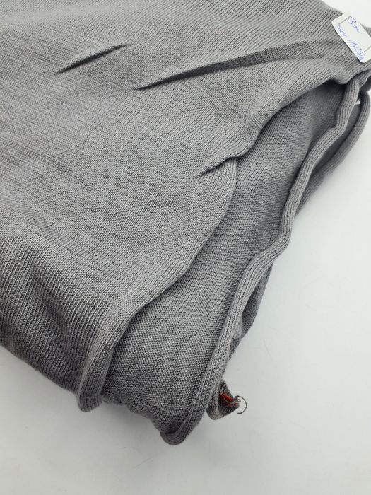 Dzianina sweterkowa szara kupon 3 m.x 125 cm.