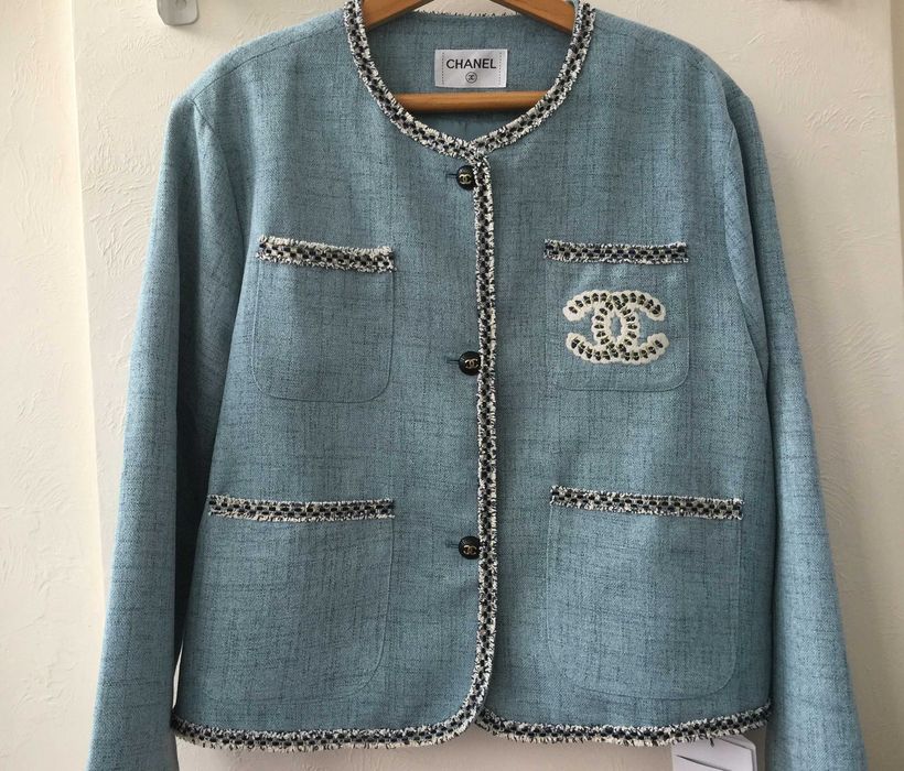 Chanel Жакет пиджак кардиган Большой размер Новый