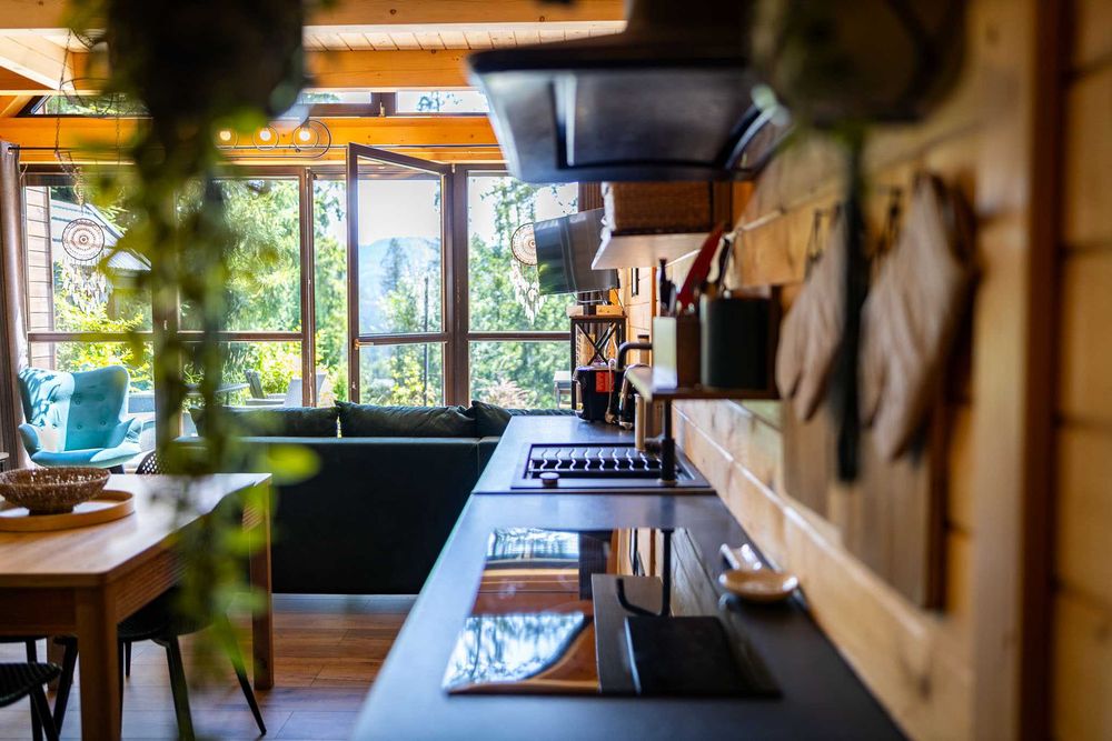 Leśna Stodoła w Soblówce. Domek w górach. Beskid Żywiecki. Cisza i Las