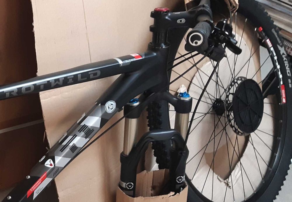 bike bicicleta Rotwild R.T1 HT 29 comp, black, L