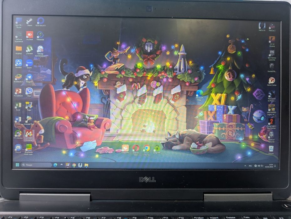 Игровой ноутбук Dell precision 7520