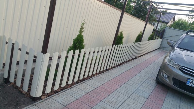Штакетник  Штахетник Паркан з Штахет Металеві Штахети Чернівці