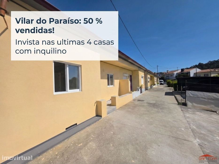 Oportunidade investidores moradia Vilar Paraíso rentabilidade imediata