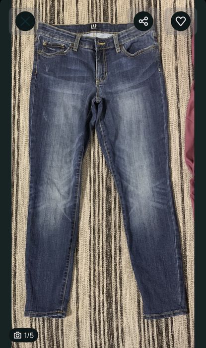 Джинсы женские GAP Skinny, 27 размер