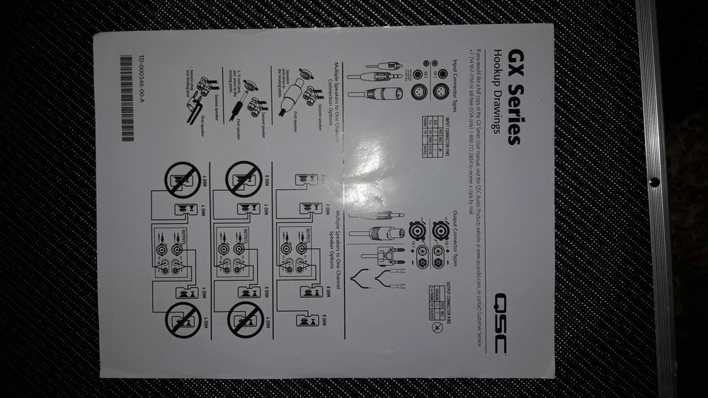 Усилитель мощности QSC GX5