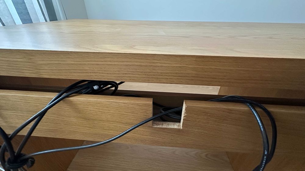 Secretária Ikea MALM Carvalho