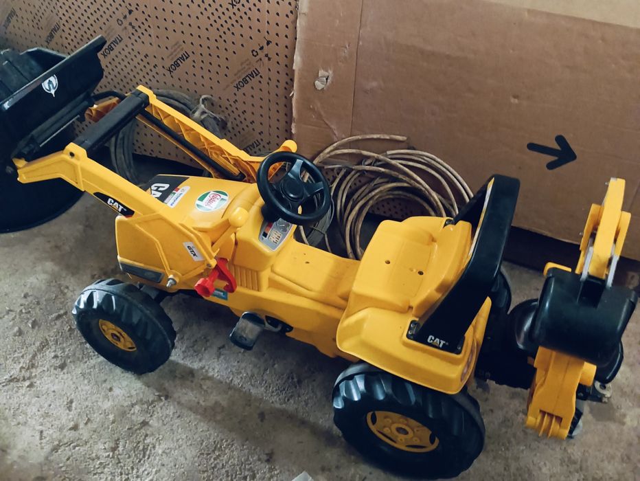 Máquina Carregadora e Escavadora