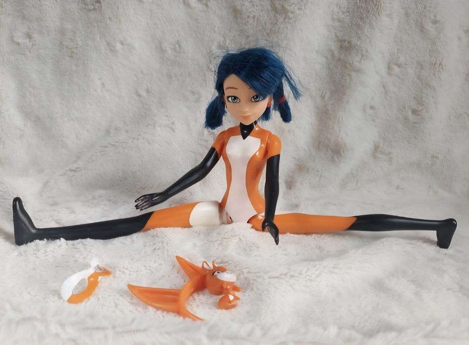 Lalka Miraculous Biedronka Transformacja Marinette Magic - Lis - Ruda
