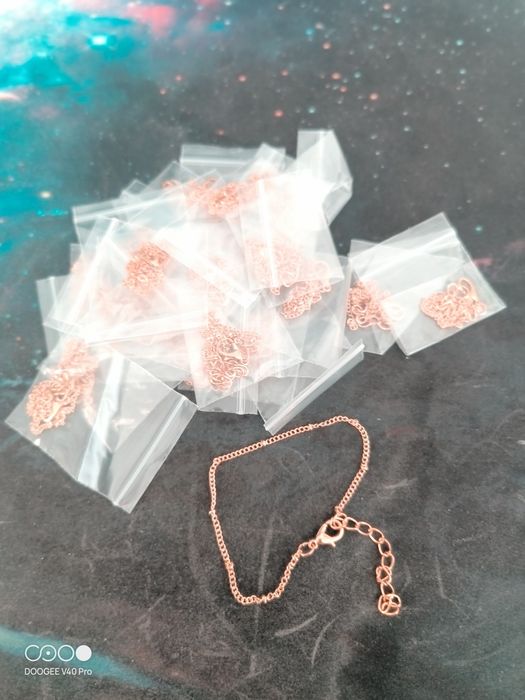 Conjunto 26 pulseiras douradas