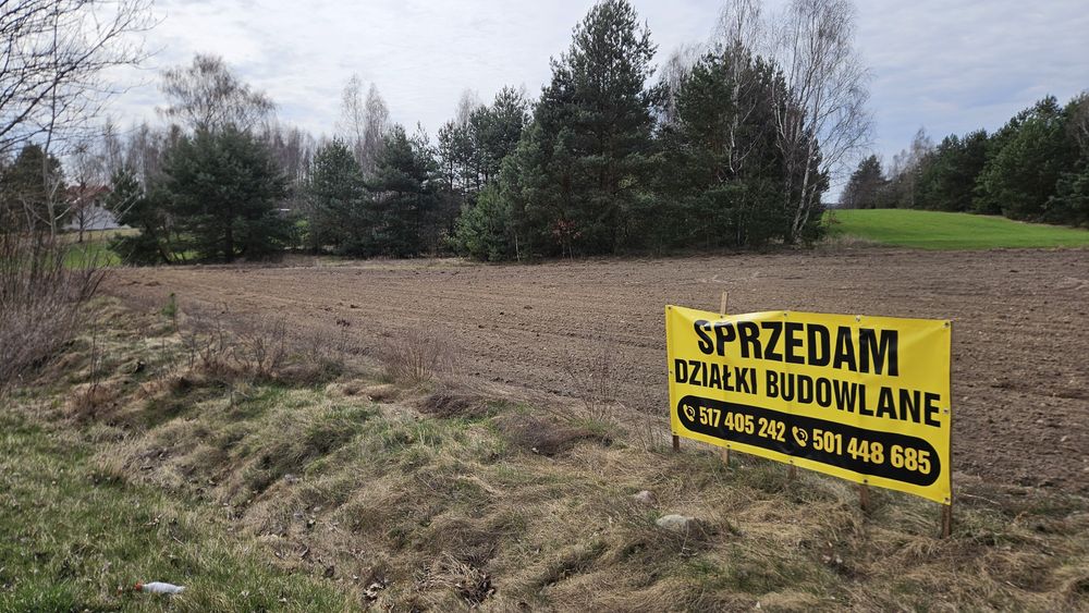 Działka pod budowę Ruda Szostkowska - Widok 2