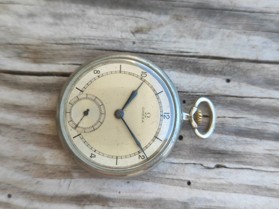 Relógio de Bolso Omega 38.5LT1 44 mm - a funcionar - artdeco