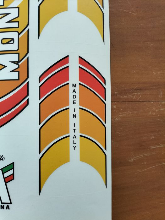 Kit autocolantes para bicicleta Montana