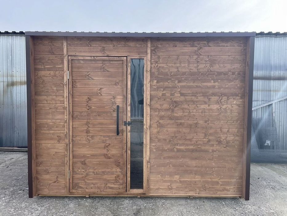 Хозблок, бытовка, сарай дерево-профиль 3.0*1.5 Доставка по Украине.