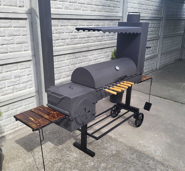 ГАРАНТІЯ! ВІД ЗАВОДА! 4мм! Мангал Коптильня Барбекю, Печь Под Казан