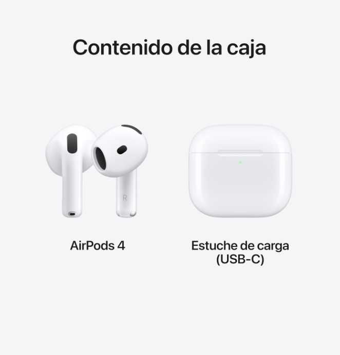 Apple AirPods 4 - SELADO
