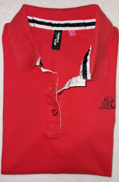 23€ conjunto 1 Pólo e 1 t-shirt  El niño vermelhos - como novo