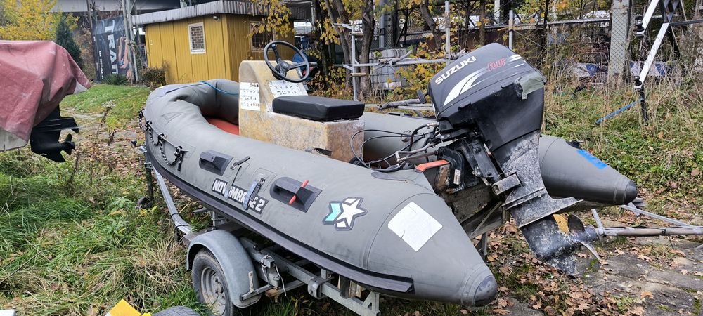 Motorówka RIB + ew. przyczepa