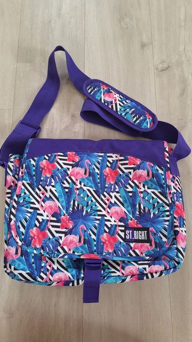 Torba na ramię St. Right - flamingi.(St. Majewski)