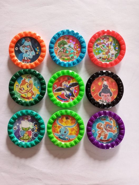Tazos Pokémon originais