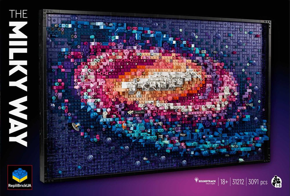 Конструктор Чумацький шлях (31212) з коробкою, 3091 деталь, 65х40 см