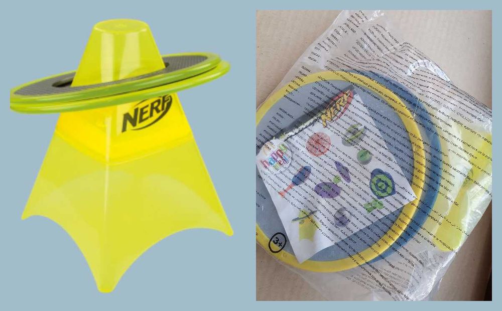 Іграшки Happy Meal McDonalds - Nerf, Justice League