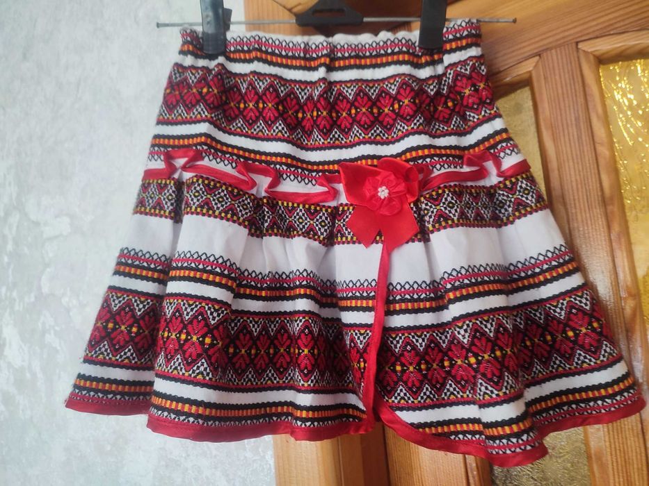 Юбка вишиванка для дівчинки