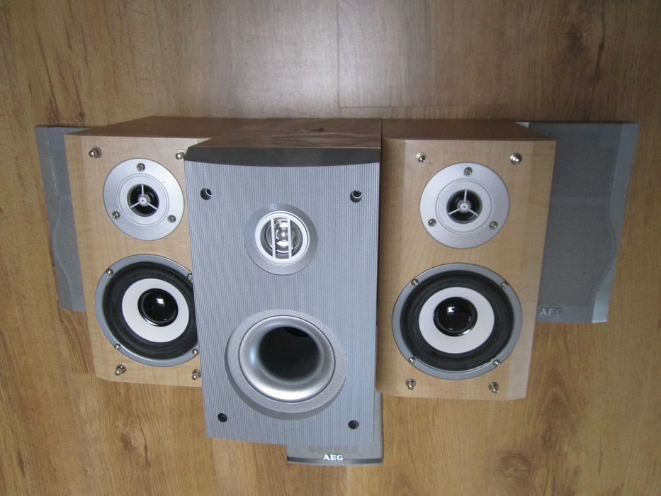 2 głosniki AEG + centralny