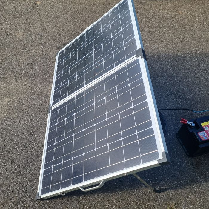 Panel Słonecznymi Mobilny kompletny