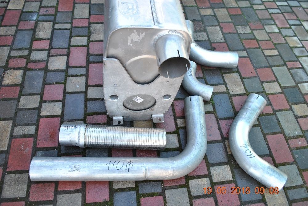 Глушитель MAN Ман ТГА