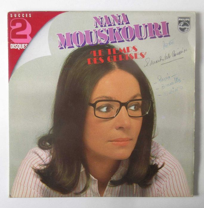 NANA MOUSKOURI - Le Temps Des Cerises (LP DUPLO)