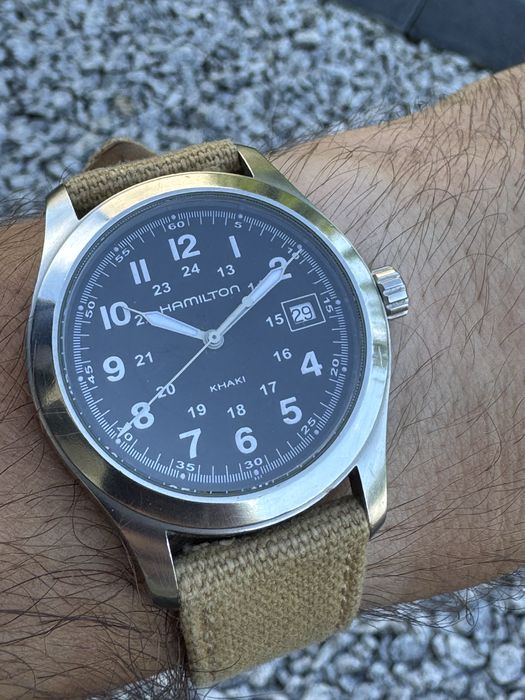 Zegarek hamilton khaki stan bardzo dobry