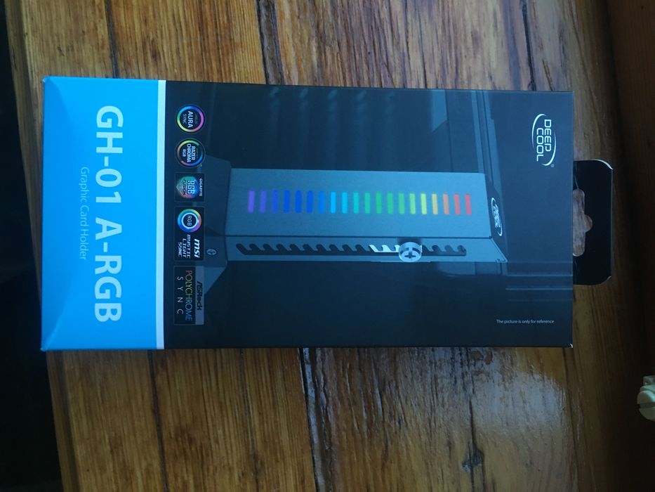 Держатель для видеокарты Deepcool GH-01 A-RGB: 400 грн. - Комплектующие ...