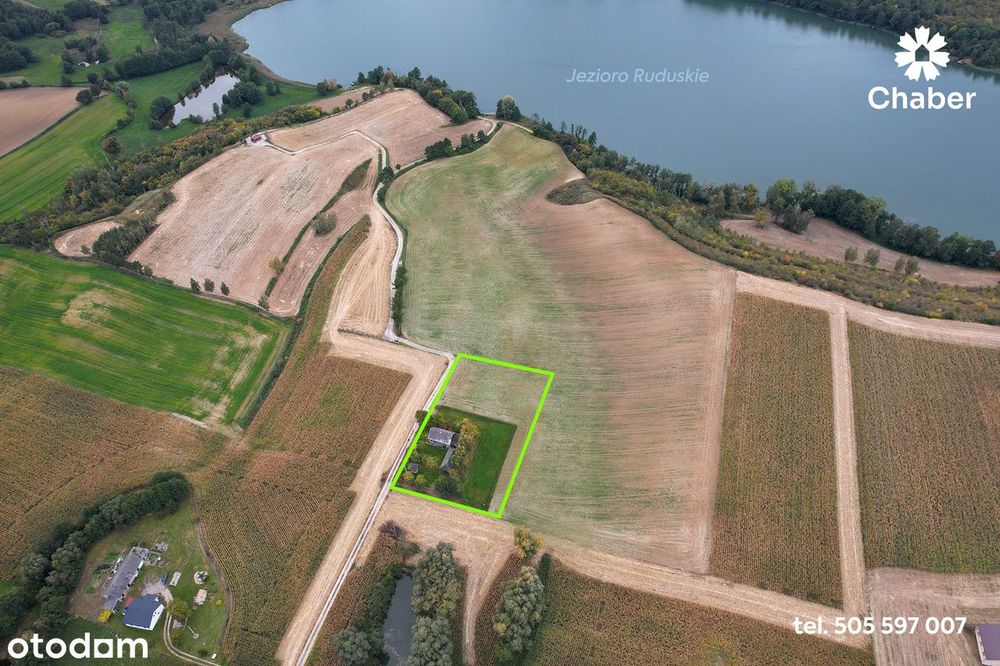 Siedlisko na sprzedaż – działka 4200 m², z widokiem na jezioro