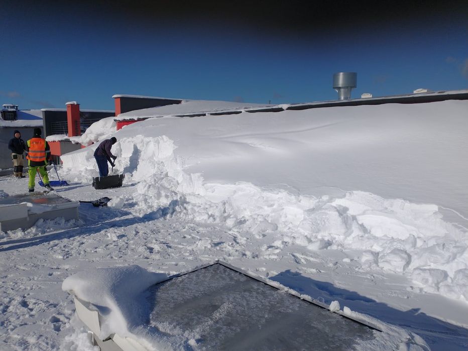 Odśnieżania dachów Gdańsk,Gdynia,Sopot,Pruszcz Gdański,Tczew pomorskie