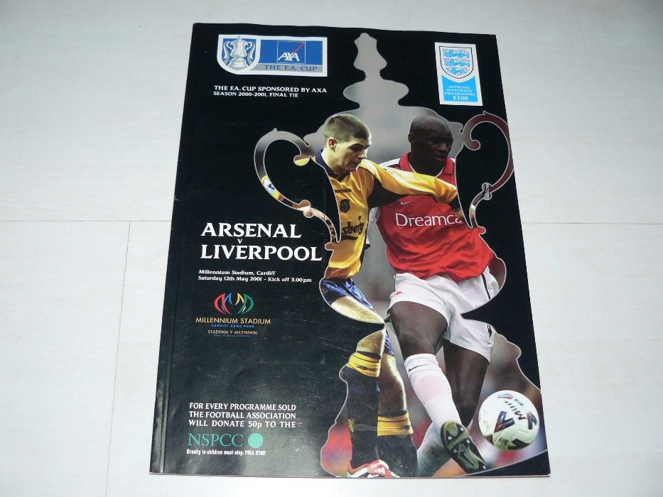 Футбольні програмки Arsenal Арсенал.