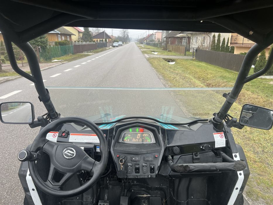 Buggy Cf-Moto 800 Z-force kat. B + pług