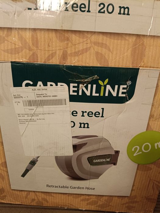 Automatyczny wąż ogrodowy  Gardenline20 m