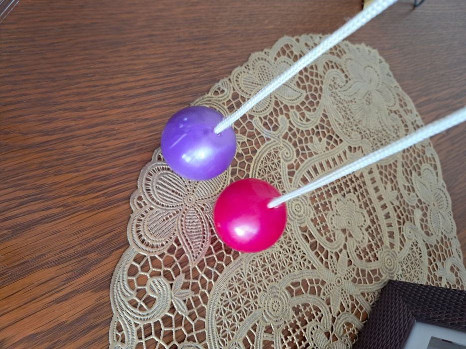 Swing balls, fidget toys