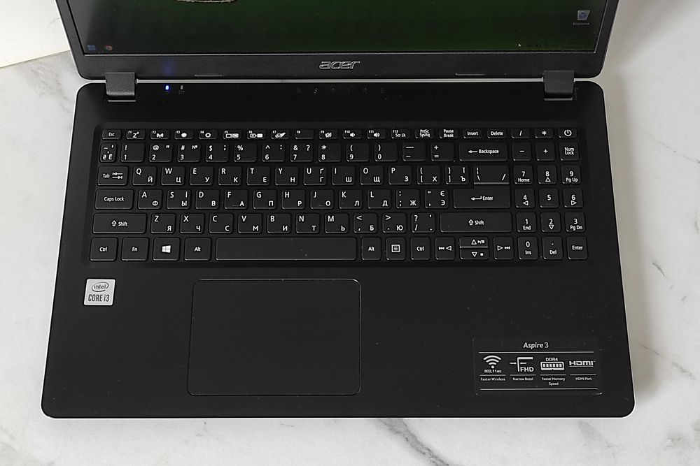 IPS 15.6, Core i3-10th, 12/256ГБ 4-6 годин. Ноутбук Acer Aspire 3 2024
