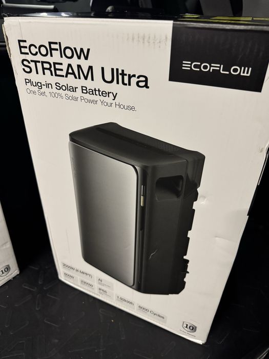 Продаж EcoFlow STREAM Ultra All-in-One 1,92 кВт·год — нова, європейська версія