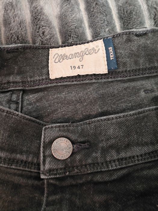 Чоловічі джинси чорні wrangler Texas Stretch